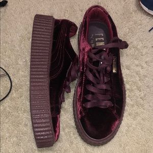 Flat form Fenty sneaker